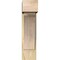 Ekena Millwork Thorton Block Rough Sawn Bracket w/ Offset Brace, Douglas Fir, 8"W x 20"D x 32"H BKT0806X20X32THR05RDF - alternate 3